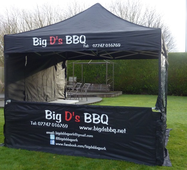One of our new serving Gazebo's